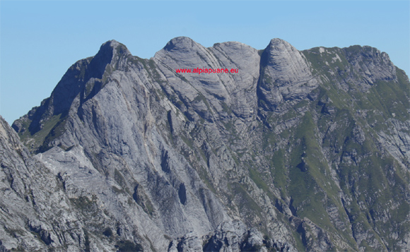 Monte Cavallo, veduta dal monte Grondilice
