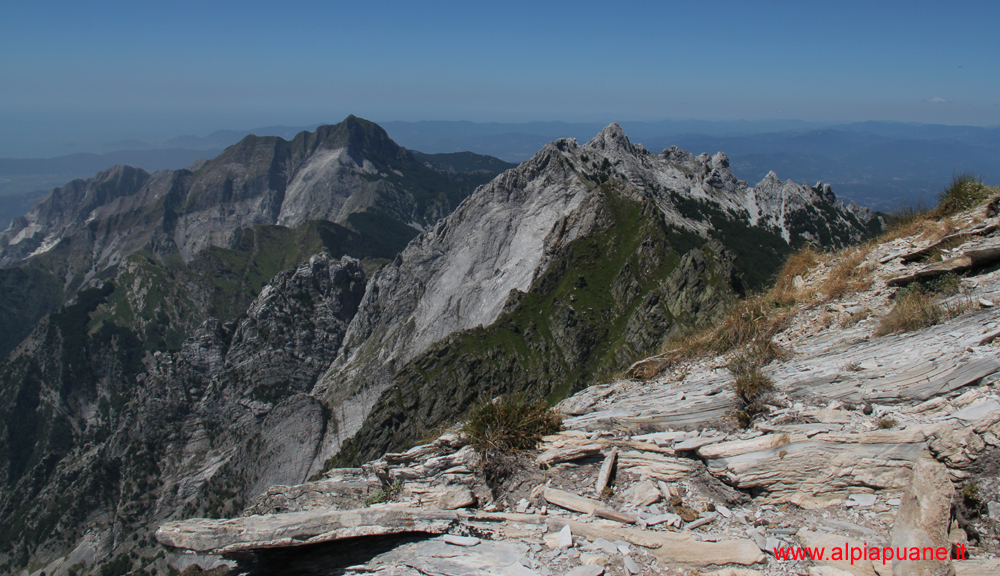 Veduta monte Grondilice e Sagro dal monte Cavallo