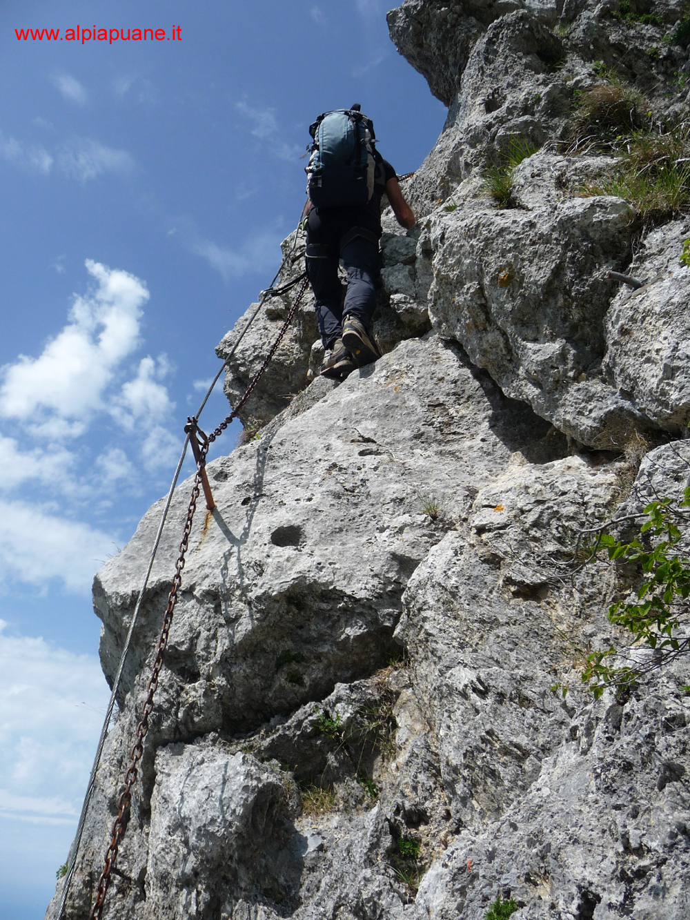 Ferrata Salvatori per il monte Forato