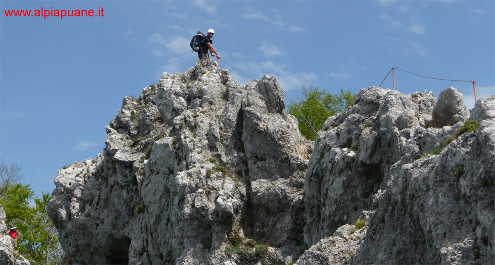 Ferrata Salvatori per il monte Forato