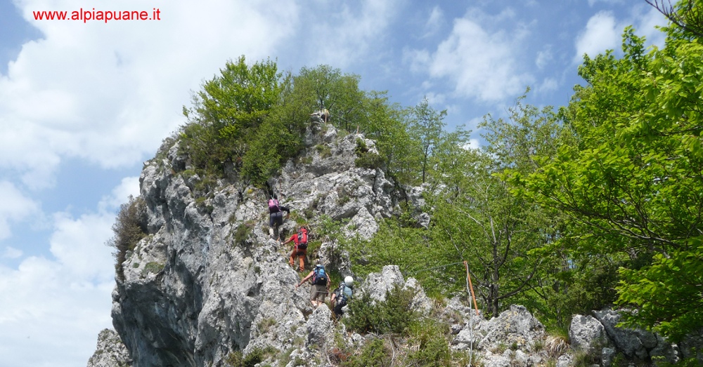 Ferrata Salvatori per il monte Forato