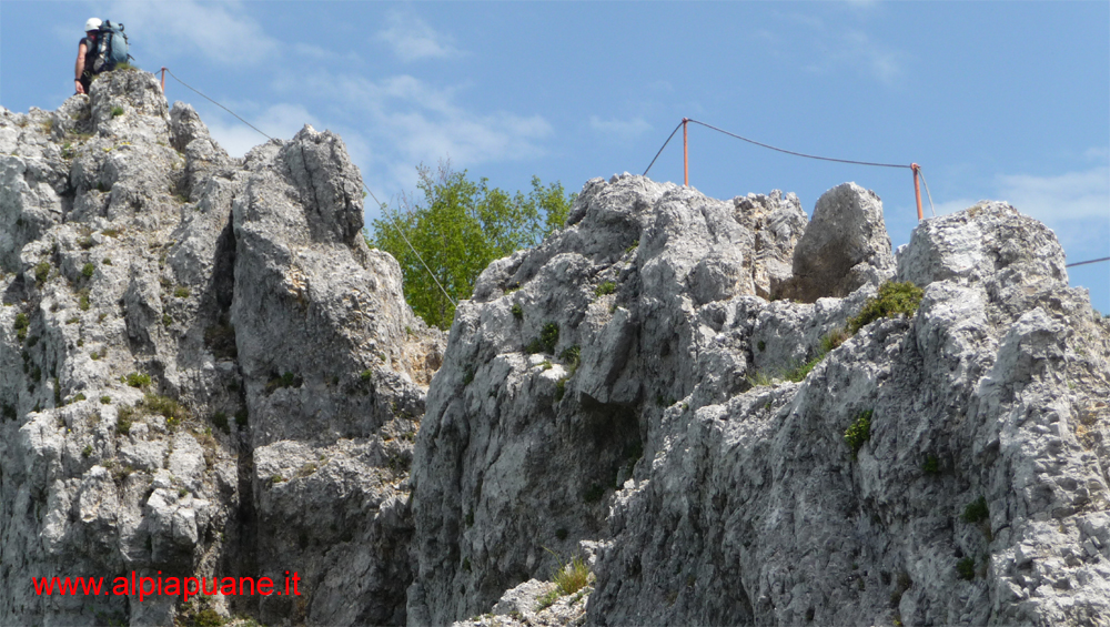 Ferrata Salvatori per il monte Forato