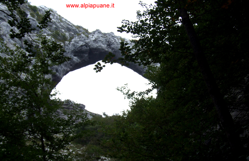 Arco monte Forato da Est