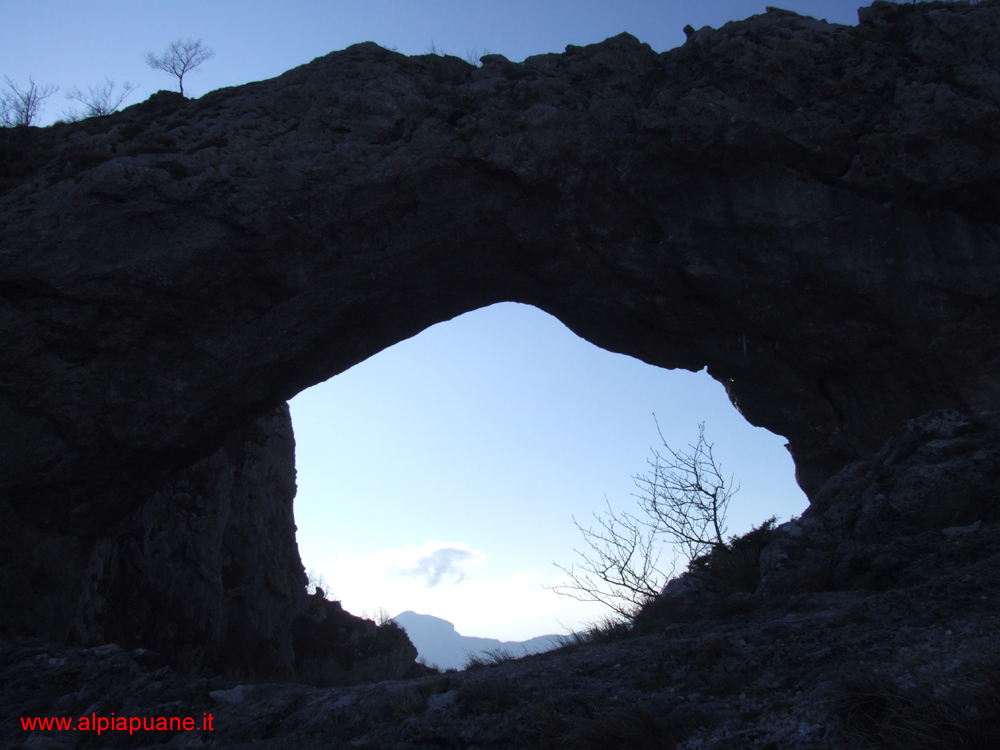 Arco monte Forato da Ovest