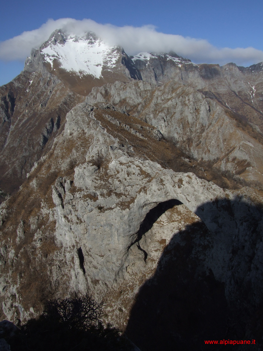 Monte Forato e la Pania della Croce
