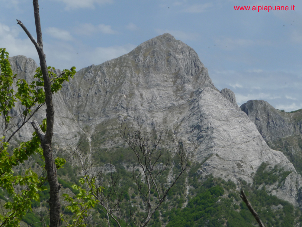 Pania Secca, cresta Gialunga dal monte Forato
