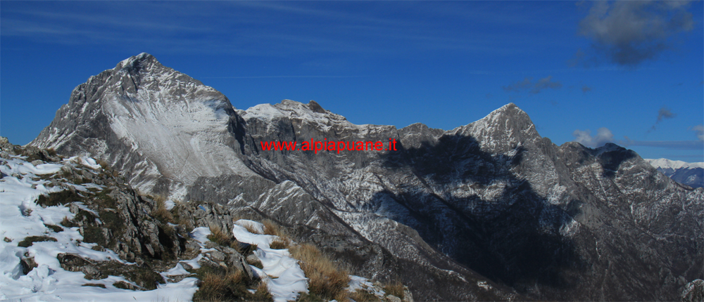 Gruppo delle Panie dal monte Matanna
